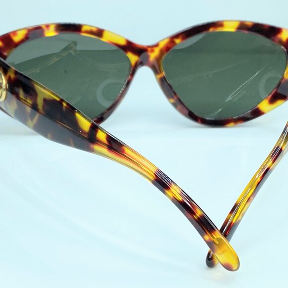 Italy Gucci GG2195 Sunglasses Logo Faux Tortoiseshell Frame Brown GS245 - Picture 4 of 7